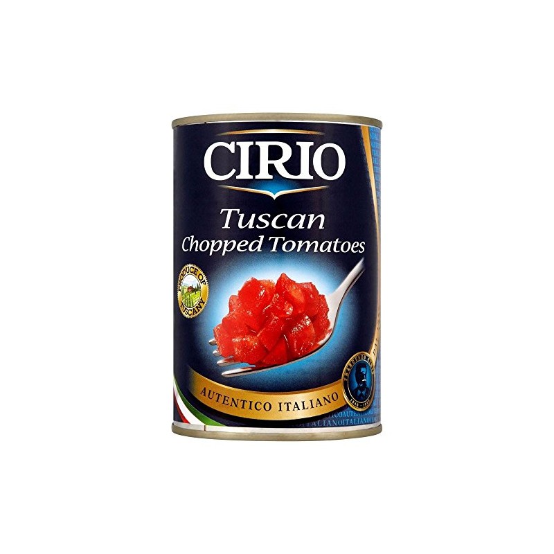 Cirio Tuscan Chopped Tomatoes (400g) - Pack of 6