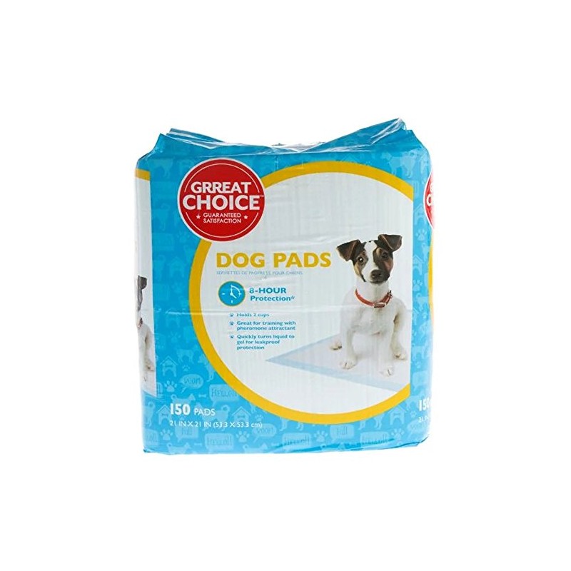 Grreat Choice Dog Pads - 150 Count