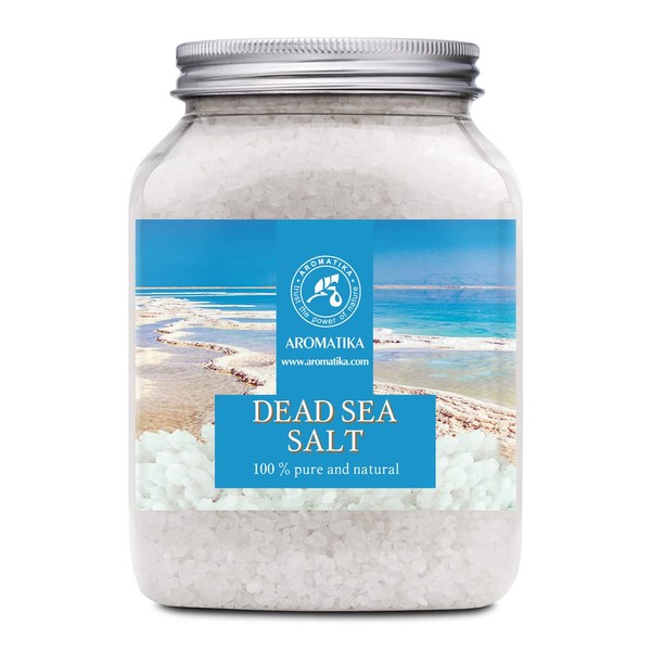 Dead Sea Salt 35 Oz - 100% Pure & Natural - Dead Sea Salts 1 kg- Best for Good Sleep - Stress Relief - Beauty - Relaxing - Bath Salts