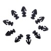 Yosoo 30pcs Door Gasket Sill Sealing Clips Weatherstrip For Ford