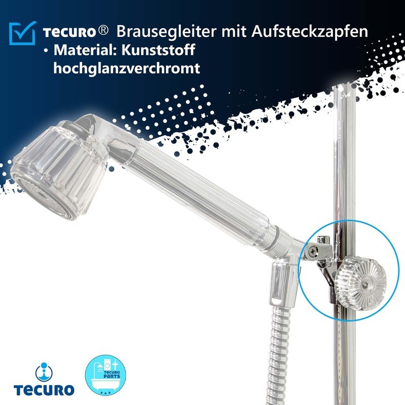 tecuro 66118S Spigot Slider | Slide Bar Slider | with