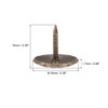 sourcing map Upholstery Nails 10 m Head Diameter Antique Round