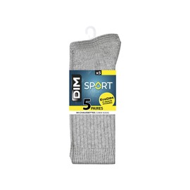 DIM Men's Socks (Pack of 5), gray