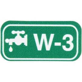 Brady 105646 1 1/2" Height x 3" Width, 1.5 inches Plastic (B-401), White on Green Energy Source Tags (5 Tags)