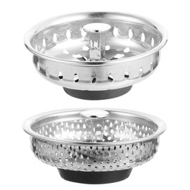 iplusmile Sink Drain Plug Dish Drain Drain Drain 3.1 inches (8 cm) for Drain Stopper Stainless Steel Drain Basket Sink Strainer Drain Filter for Mini Kitchen