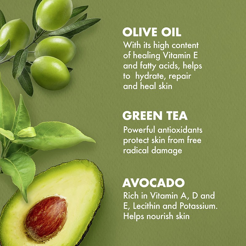 SheaMoisture Massage Oil - Olive & Green Tea with Avocado