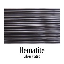 Artistic Wire 40 yd 28 Gauge Silver Plated, Hematite