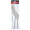White Mixing Spoons 4 Pcs