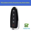 Rilnaewn Keyless Entry Systems for Ford Key Fob Cover Fit