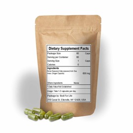 bodi : Triple Seaweed Capsules 100% Pure Natural Hand Crafted (60 Capsules)