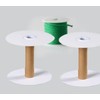 20pcs Empty Paper Thread Spools Removable Wire Weaving Bobbins for
