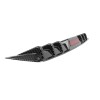 GOODFITMENT Rear Bumper Diffuser Spoiler Lip w/LED Tail Brake Stop
