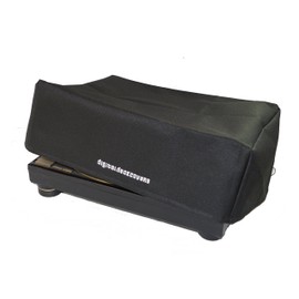 TECHNICS Turntable Dust Cover for SL-1200 / SL-1210 & Pioneer PLX-1000 Record Player Protector [Water Resistant, Antistatic, Black Premium Fabric] by DigitalDeckCovers