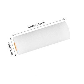 24-Piece Paint Roller Cover, 4-inch (About 10 cm) Foam Roller Cover, Mini Paint Roller kit, high Density Foam Paint Roller for Walls, Ceilings, cabinets, Doors, Tables and More.