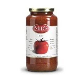 Mids Homestyle Meat Pasta Sauce, 32 Ounce -- 12 per case.