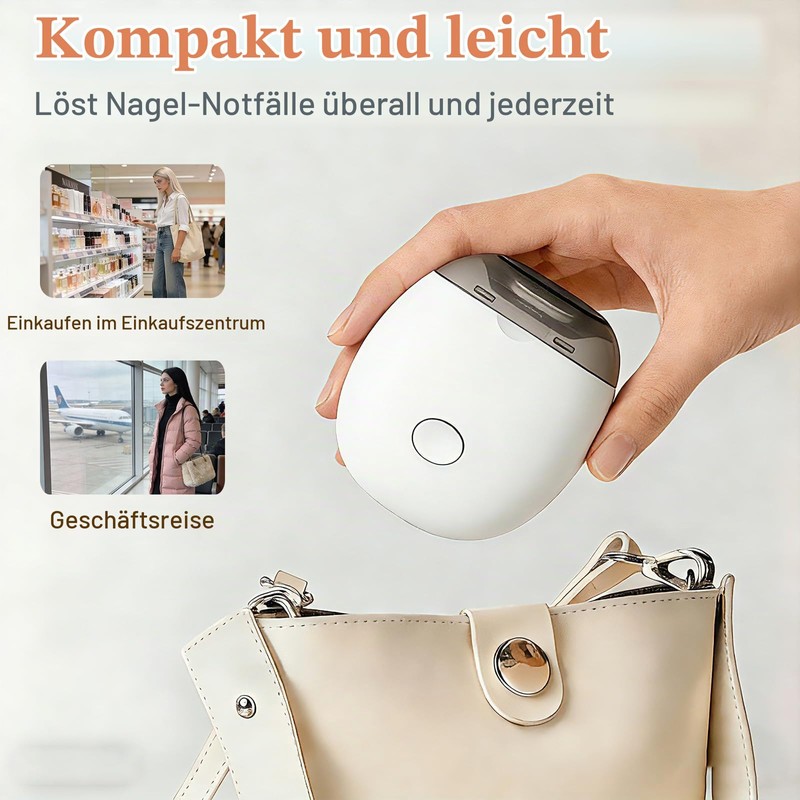 Electric Nail Grinder, 2 Pieces Electric Nail Clippers