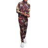 G-Style USA Men's Royal Floral Tiger Track Suit ST559 -