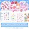 Sticker Notebook, 20 Refills, 2 Underlays, Clear A8, Silver, Mini