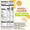 Cascadian Farm Organic Honey Cashew Granola, Protein Granola, Non-GMO, Resealable