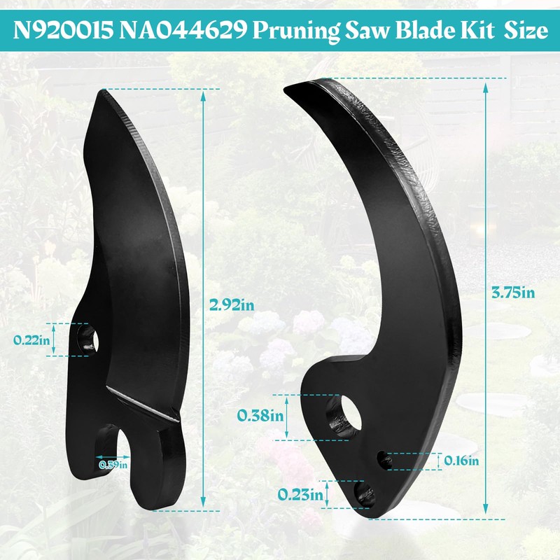 Showingo N920015 NA044629 Pruning Saw Blade Kit Compatible with DeWalt