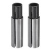 sourcing map 2pcs Collet Chuck Driver Adapter 1/4" to 1/8"