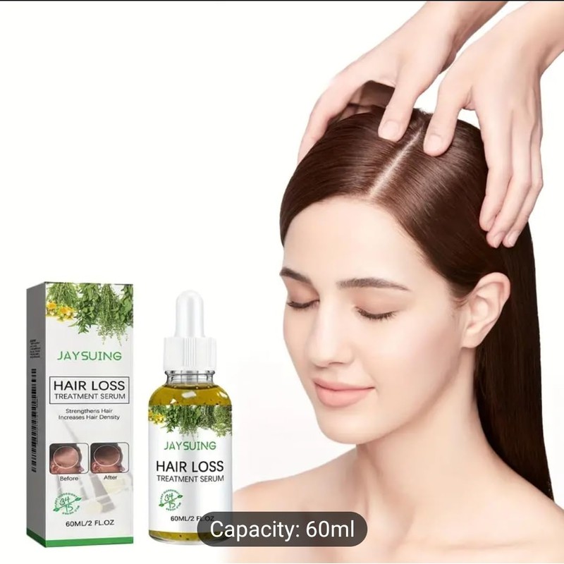Hair Loss Treatment Serum. Reduces Hair Loss. Increases Hair Density.,