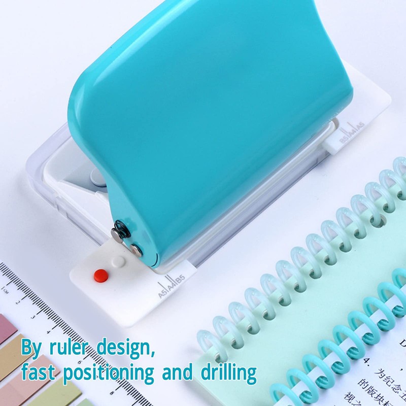 Paper Binding Machine, All Metal Lacquered Body Portable DIY Coil