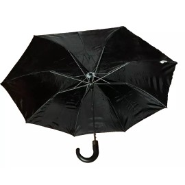 Clicks Black Handle Umbrella Automatic open "A Click away to a dry day"