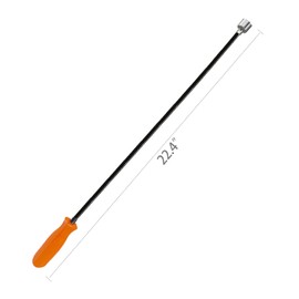 DAYSLIVES Flexible Magnetic Pickup Tool Bendable Retrieve Stick, Extendable to 22.8”20LB Pull, Useful for Hard-to-Reach Place, Sink Drains Mechanic Automotive