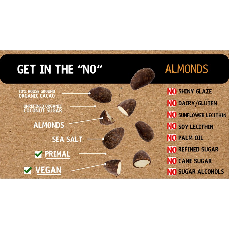Hu Hunks Vegan Chocolate Covered Almonds With Sea Salt |