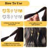 70 Pcs Hair Jewelry For Braids,Gold Hair Cuffs Dreadlock Accessories,Adjustable