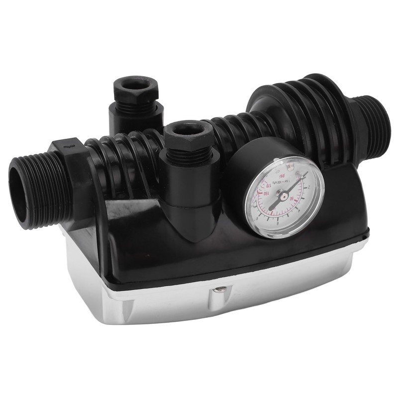 Water Pump Controller Silver Waterproof ABS Housing Intelligent Automatic 10A