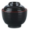 Japanese Melamine 味噌湯ボウル Miso Soup Rice Bowls With Lid (B11894)