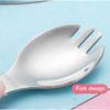 Training Children Beginners Chopsticks and Children's Training Spoon, SUS304 Environmental