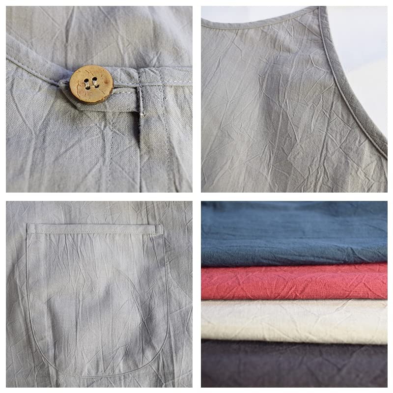 Berry Cami Apron, Stylish, Cute, Simple, Plain, Large Size, Made
