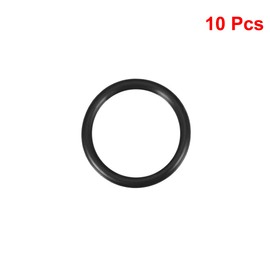 sourcing map Nitrile Rubber O-Rings 40mm OD 32mm ID 4mm Width, Metric Sealing Gasket for Automotive Machine Plumbing, Pack of 10