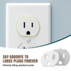 Lenink Loose Outlet Plug Fix, 12 Pack Plastic Snug Socket