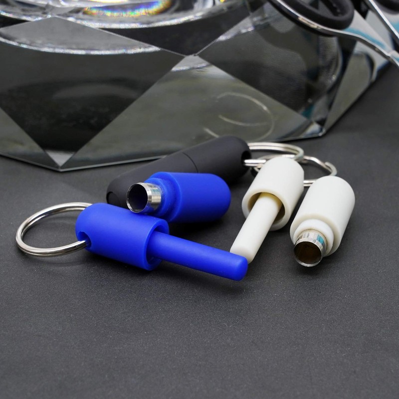 OYHBO Cigar Punch Bullet Style Cut Keychain Punch with 8