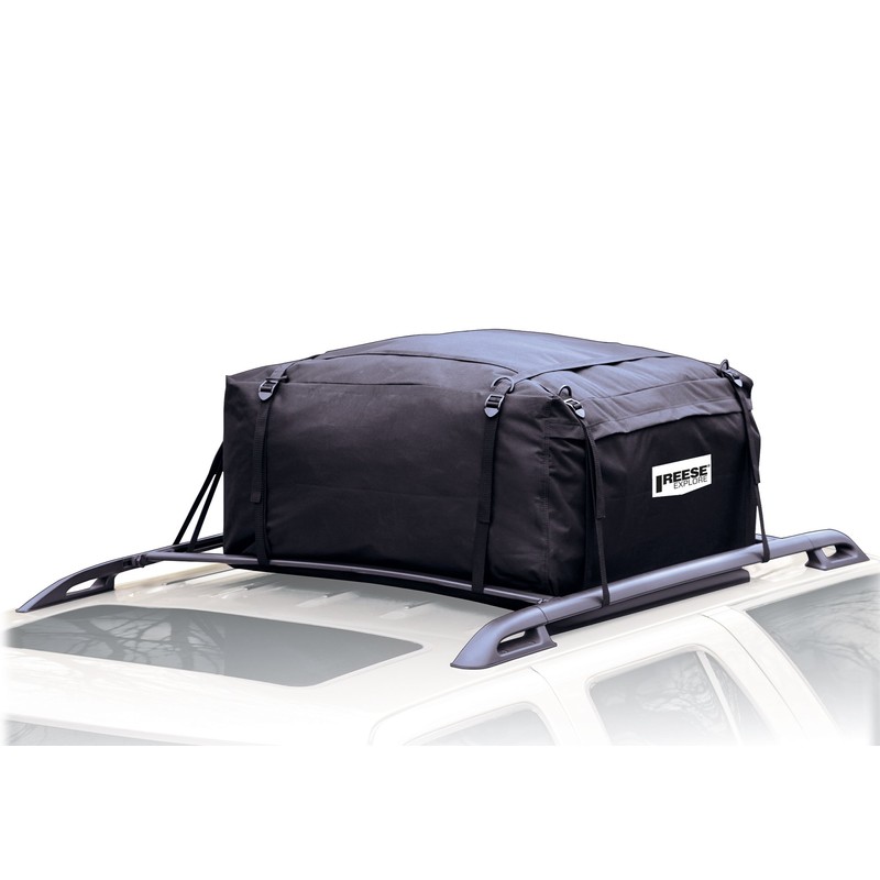 Reese Explore 1041000 10 cu. ft. Car Top Carrier, Black