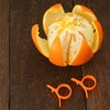 YUEMING 2 pcs Orange Peeler Citrus Peeler Fruit Peeler Creative