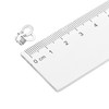 sourcing map Ball Chain Connector, 3mm 3.2mm Double Ring Style