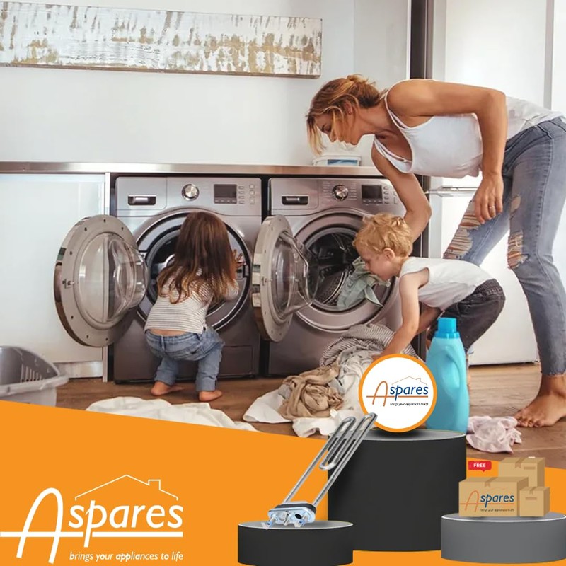 Washing Machine Heater Heating Element 2000W Compatible With Bosch 00265961