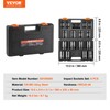 VEVOR 1" Drive Impact Socket Set, 8 Piece Deep Socket