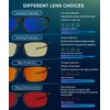 ANYLUV Blue Light Glasses for Men,Rectangle Business Style Glasses, Carbon
