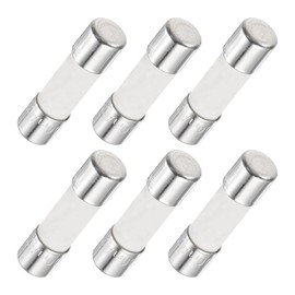 MECCANIXITY 6Pcs Time Delay Fuse Ceramic Fuses Tube 5mm x 20mm 250V 0.2A Slow Blow Fuse Repair Circuit Boards,Lighting Equipment, Instrumentation,Home Appliance