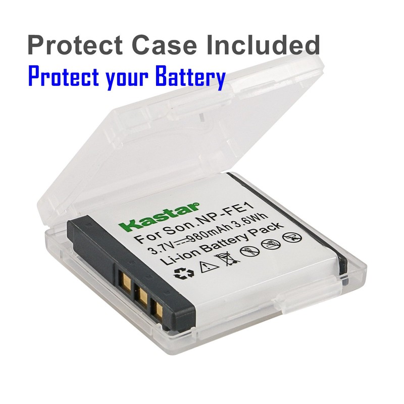 Kastar Battery 1-Pack for Sony NP-FE1 and Sony DSC-T7 DSC-T7/B