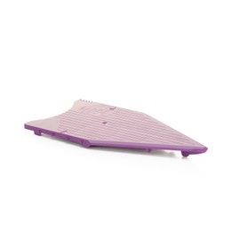 Börner Disc slot for slicer V5 PowerLine, slot for slices in 4 thicknesses, slices cutting with V-slicer, disc cutter for kitchen slicer, Börner accessories, purple