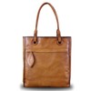 Genuine Leather Handbag Purses for Women Top Handle Bag Lady