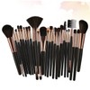Baluue 25pcs Nylon Makeup Brush Set for Women Professional Cosmetics