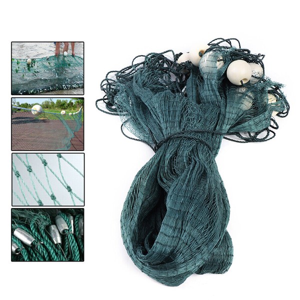 Clear Fishing Fish Trap Monofilament Gill Net Nylon Silk Nets